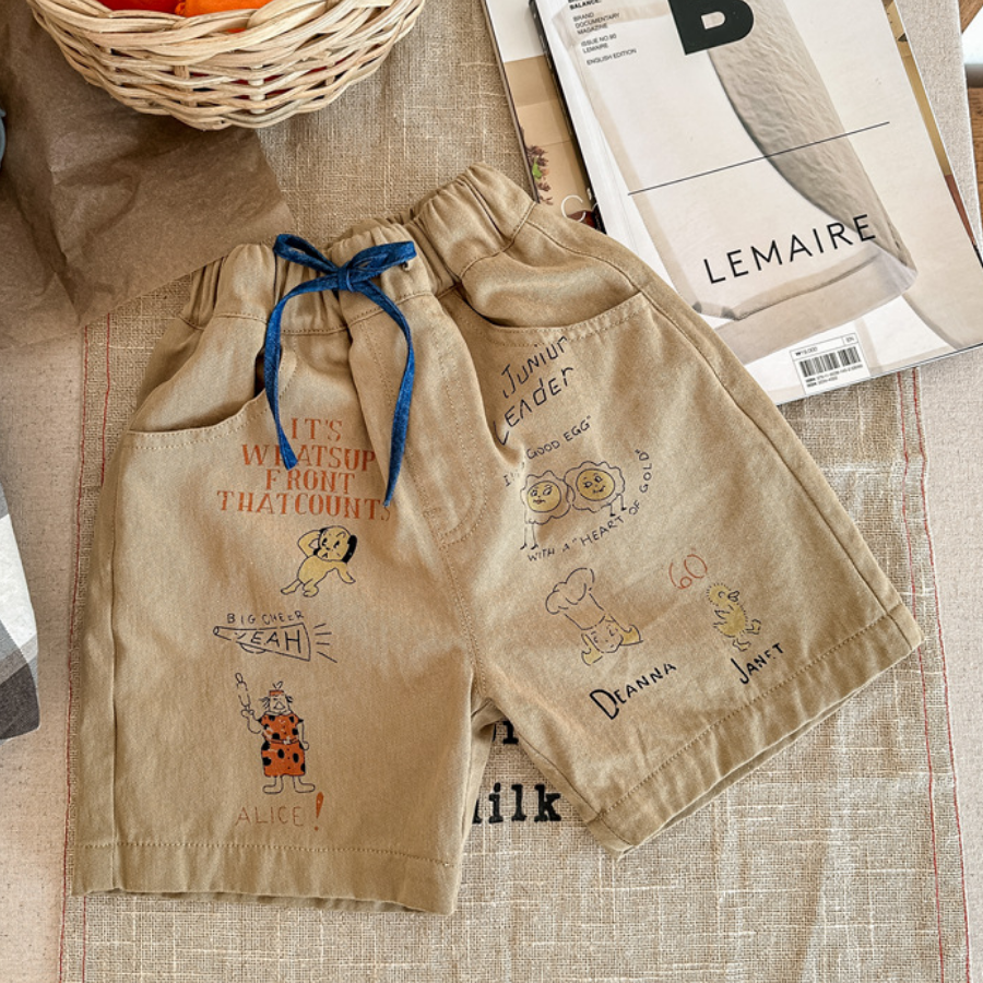 Vintage Casual Short Bottom / ADBABY