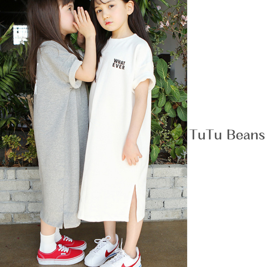 T-Short Sleeve Dress / TuTu Beans