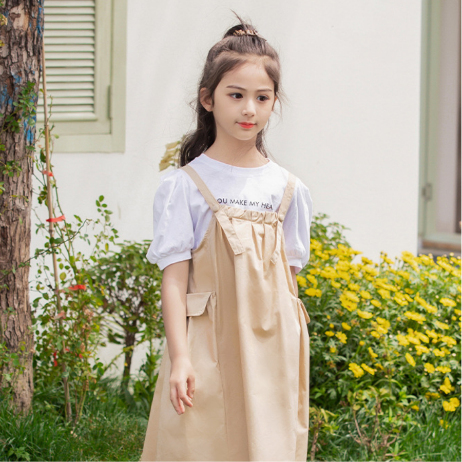 Sleeve T-Short & Jumper Skirt / TuTu Beans