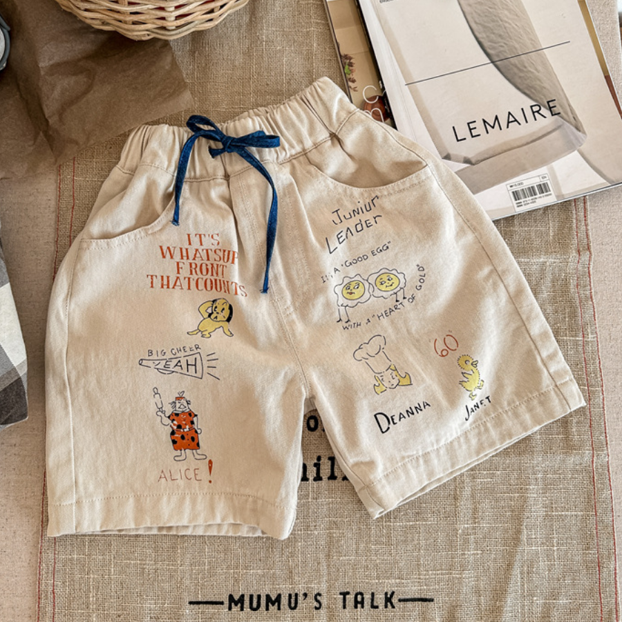 Vintage Casual Short Bottom / ADBABY