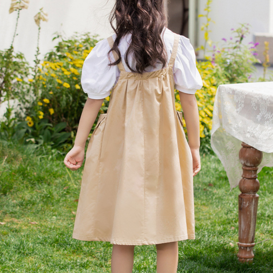 Sleeve T-Short & Jumper Skirt / TuTu Beans