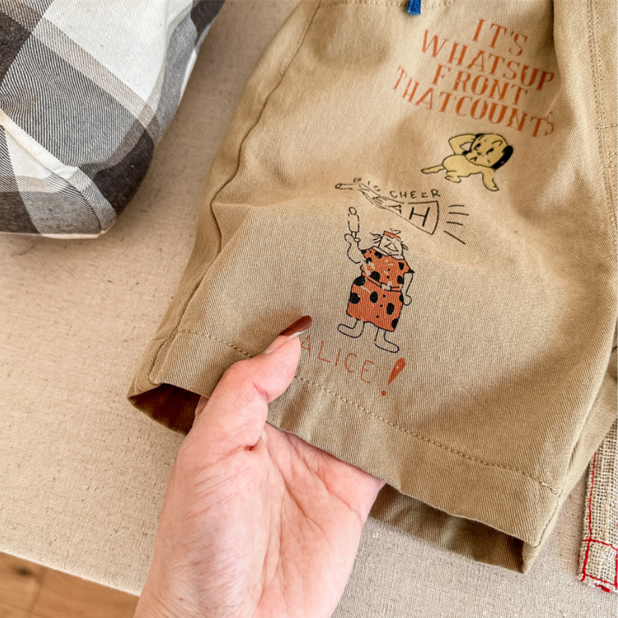 Vintage Casual Short Bottom / ADBABY