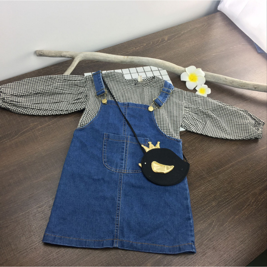 Denim Jumper Skirt / EnDast