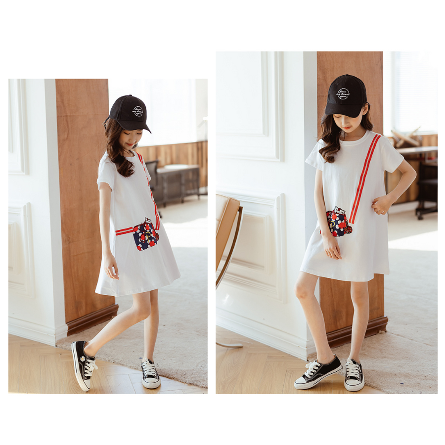 Short Sleeve Dress / TuTu Beans