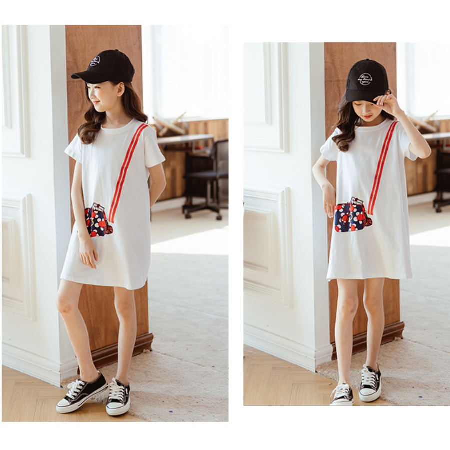 Short Sleeve Dress / TuTu Beans