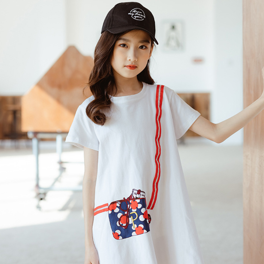 Short Sleeve Dress / TuTu Beans