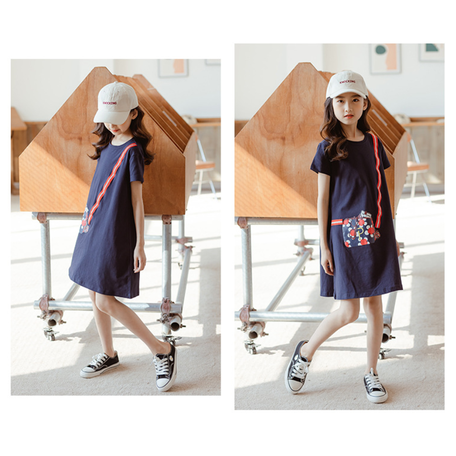 Short Sleeve Dress / TuTu Beans