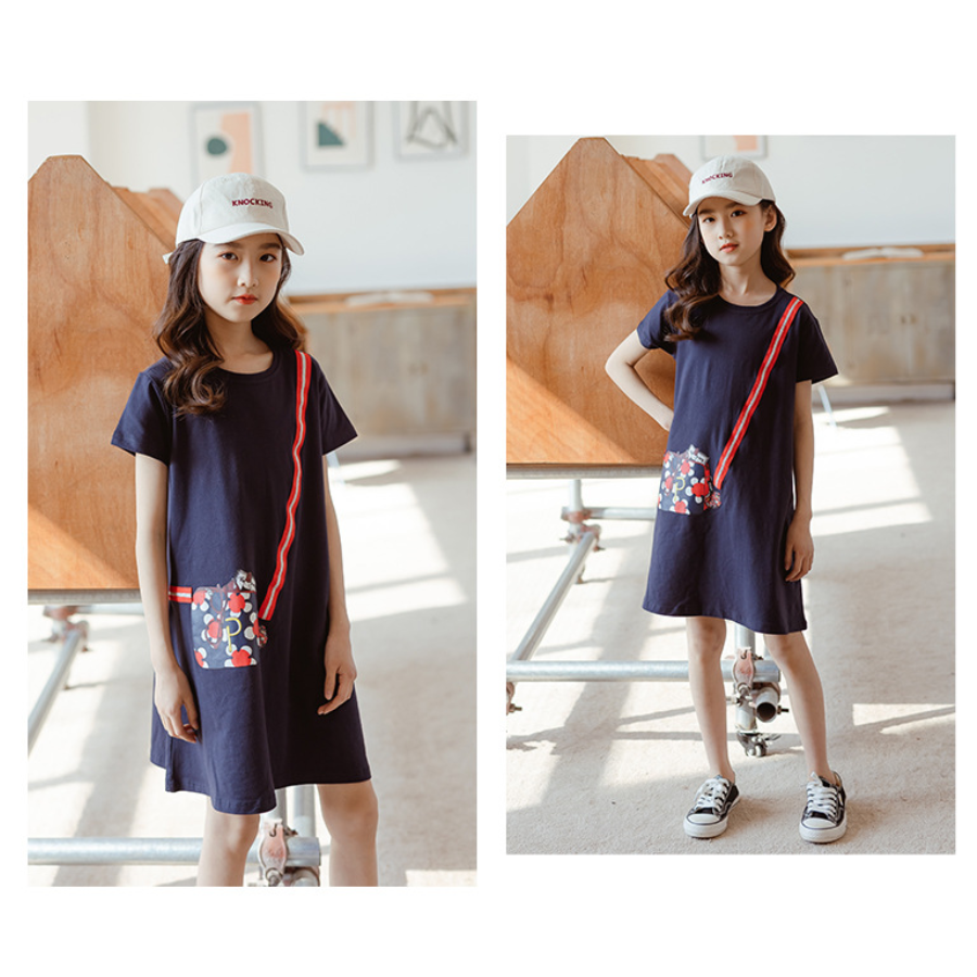 Short Sleeve Dress / TuTu Beans