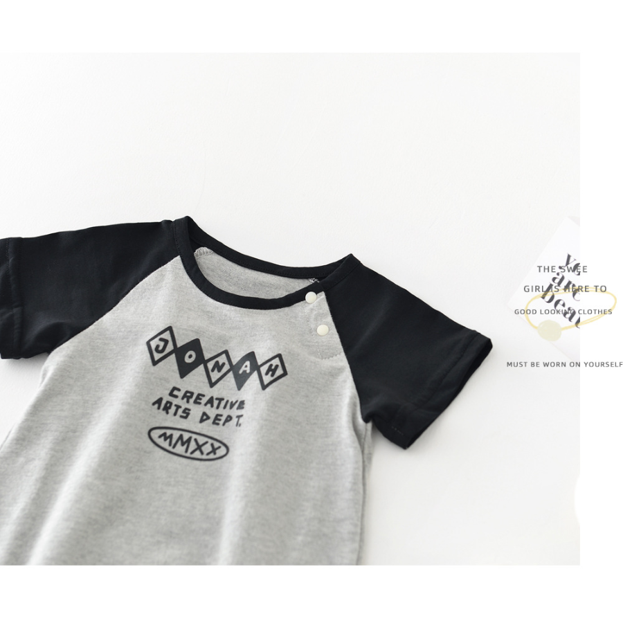 Short Sleeve Romper Boys / abnn.