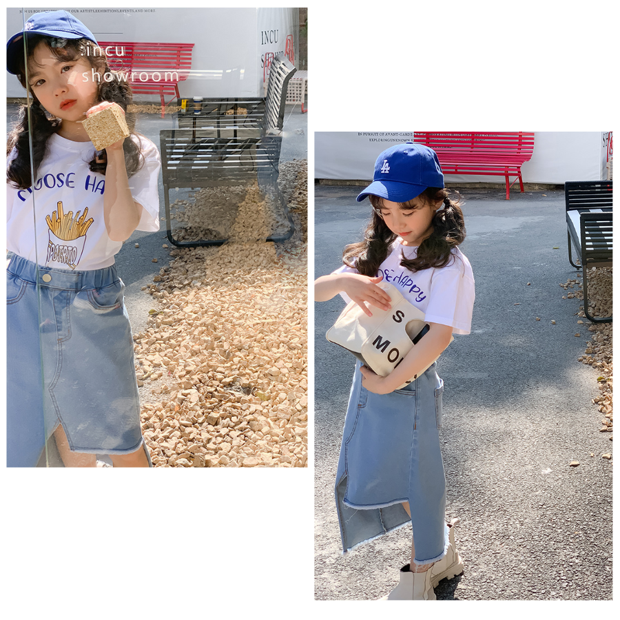 Denim Skirt / TuTu Beans