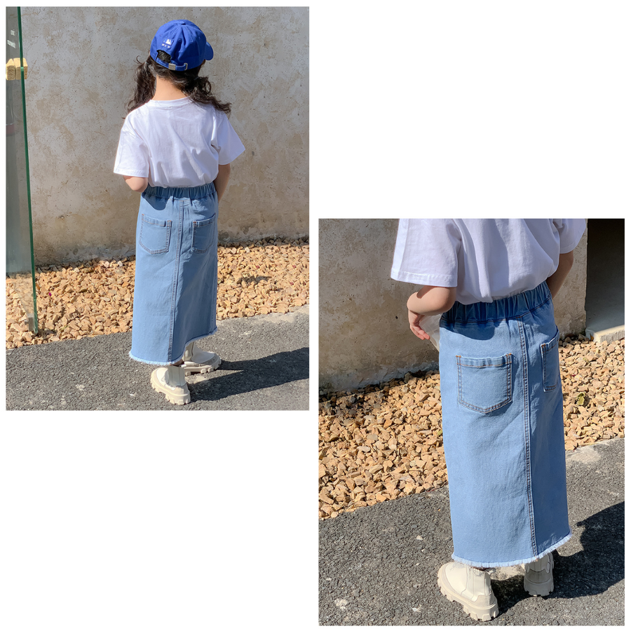 Denim Skirt / TuTu Beans