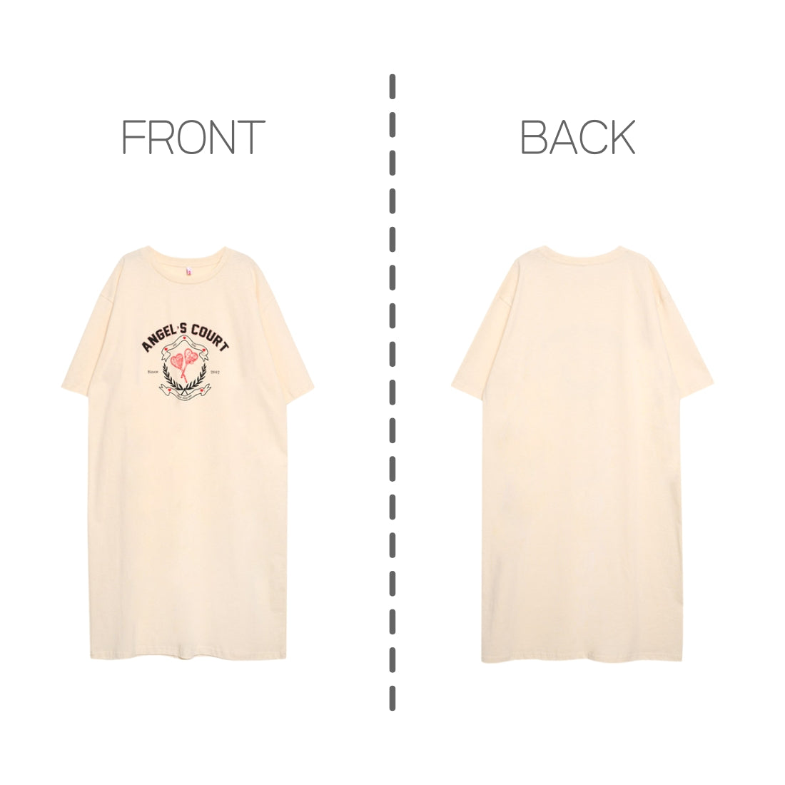 MINIROI Tシャツワンピース 女の子 ひざ丈 六分袖 ダボっと ゆったり 春夏 カジュアル 楽ちん ルームウェア おしゃれ かわいい 韓国子供服 110cm 120cm 130cm 140cm 150cm